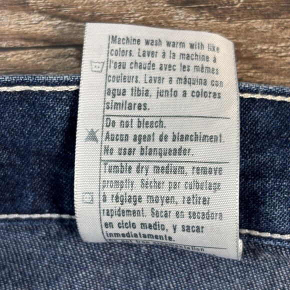 Carhartt Jeans Mens 46x34 Blue Loose Original Fit Work Dungaree Denim Pants - Picture 12 of 12